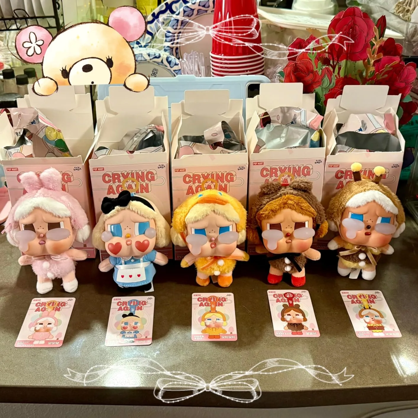 Crybaby I'll Give You All My Love Vinyl Face Plush