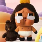 Crybaby Baby Brown Vinyl Face Plush